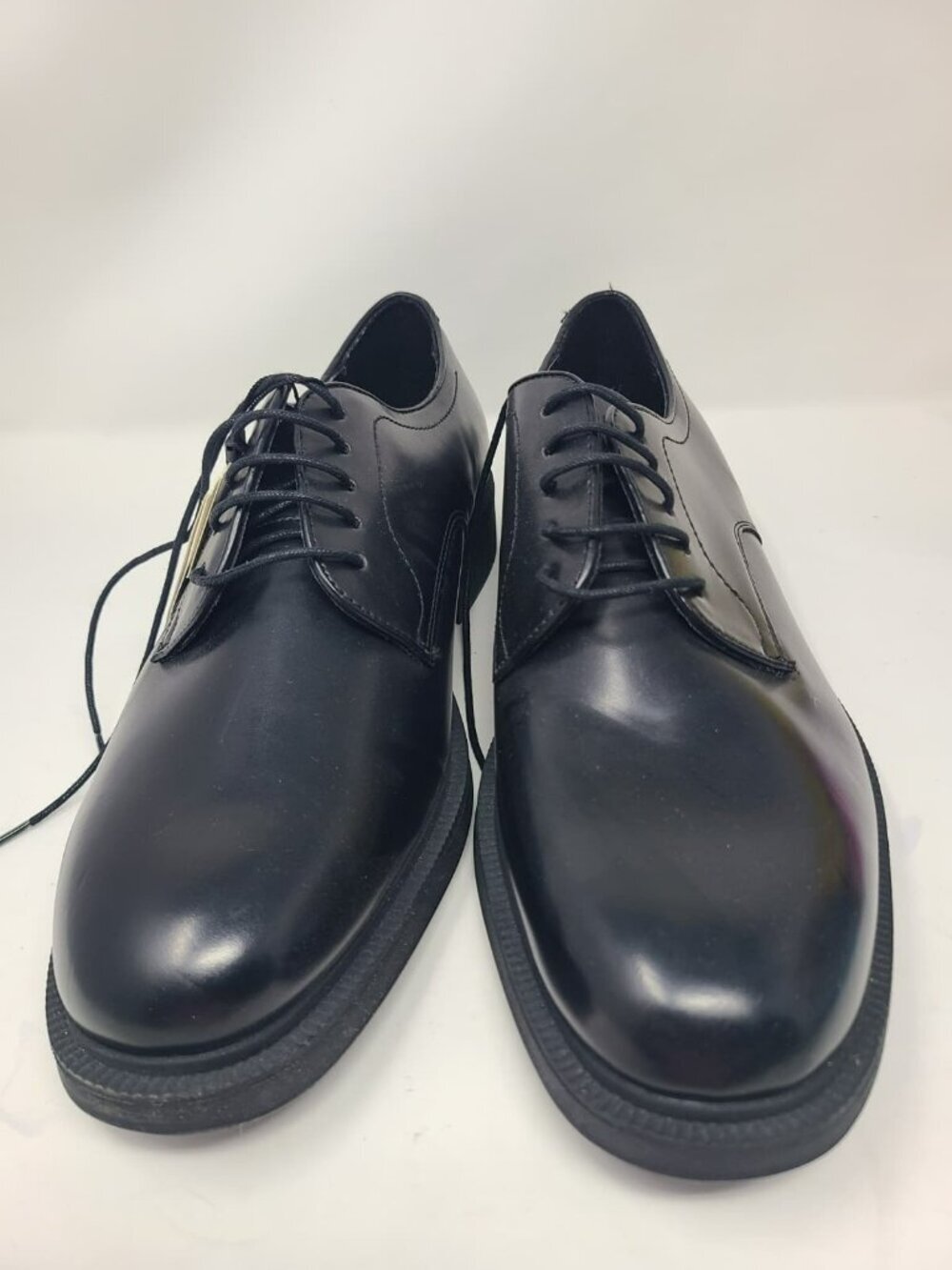 Zara Black Leather Derby Shoes Size US 12 2480/920